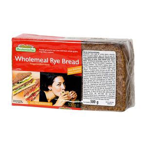 Pão de Centeio Integral Wholemeal Rye Bread Mestemacher 500g