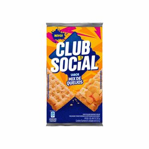 Biscoito Mix de Queijos Club Social 141g