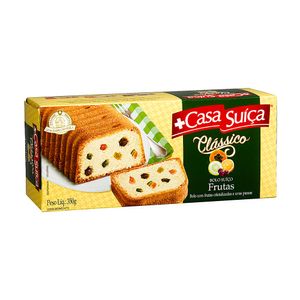 Bolo de Frutas Casa Suíça 350g