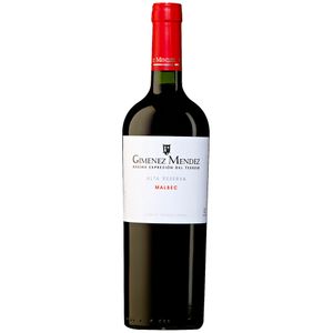 Gimenez Mendez Malbec Alta Reserva Uruguaio Vinho Tinto 750ml