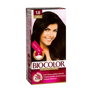 Tintura Biocolor Preto Fundamental 1.0