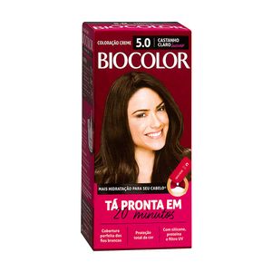 Tintura Biocolor Castanho Claro Luxuoso 5.0