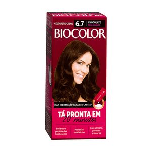 Tintura Biocolor Chocolate para Brilhar 6.7