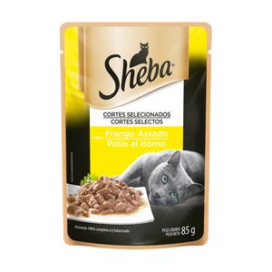 Ração Úmida para Gatos Sheba Frango Assado 85g