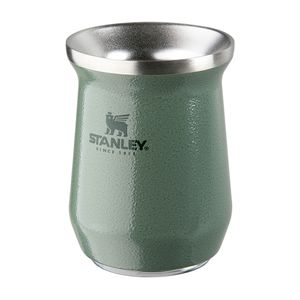 Cuia para Chimarrão Aço Inox Hammertone Green Stanley