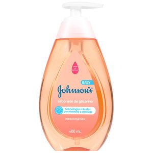 Sabonete Líquido de Glicerina Johnson's Baby 400ml