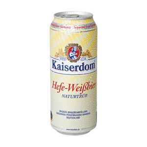 Cerveja Alemã Kaiserdom Naturtrub Hefe-Weissbier Lata 500ml