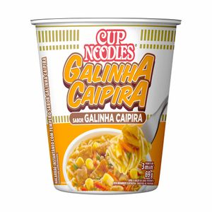 Macarrão Instantâneo Galinha Caipira Cup Noodles Nissin 69g