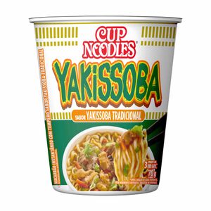 Macarrão Instantâneo Yakissoba Cup Noodles Nissin 70g