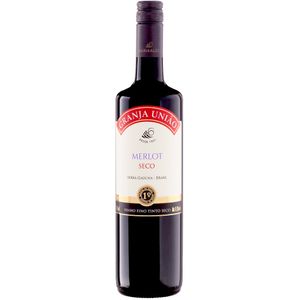 Granja União Merlot Nacional Vinho Tinto Seco 750ml