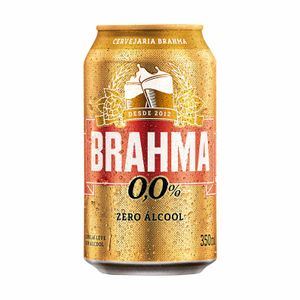 Cerveja Brahma Zero Álcool Lata 350ml