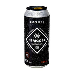 Cerveja Bodebrown Perigosa Imperial IPA Lata 473ml