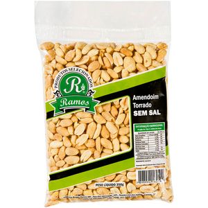 Amendoim Ramos Torrado Sem Sal 350g