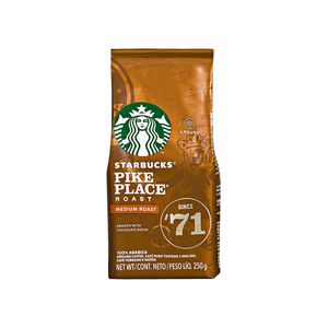 Café Torrado e Moído Pike Place Roast Starbucks 250g