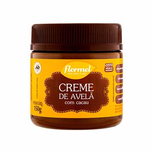 Creme de Avelã Zero Açúcar Flormel 150g