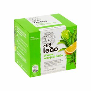 Chá Misto Cidreira, Laranja & Limão Leão 10 sachês