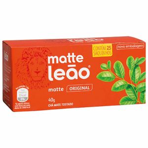 Chá Mate Natural Matte Leão 25 sachês