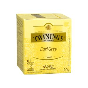 Chá Earl Grey Twinings 10 sachês