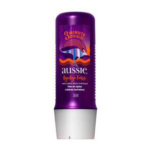 Máscara Capilar Aussie 3 Minute Miracle Bye Bye Frizz 236ml