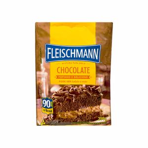 Mistura para Bolo Chocolate Fleischmann 390g