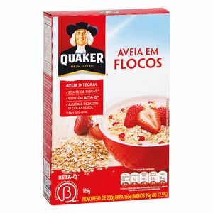 Aveia em Flocos Quaker 165g