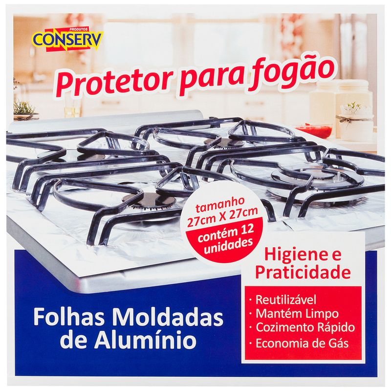 Protetor-para-Fogao-de-Aluminio-Conserv-12-Folhas-27x27cm-Zaffari-00