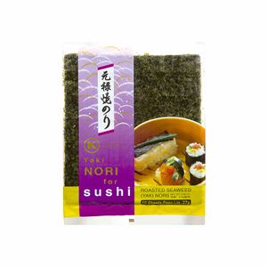 Alga Marinha para Sushi YakiNori 10 Folhas 27g