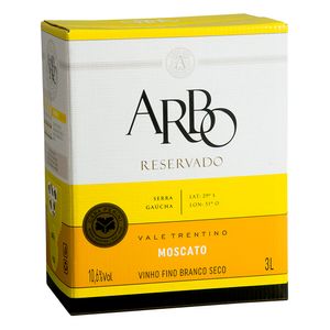 Arbo Moscato Nacional Vinho Branco Seco 3 Litros