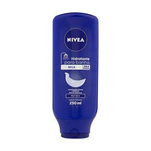 Loção Hidratante para Banho Nivea Milk Pele Seca 250ml