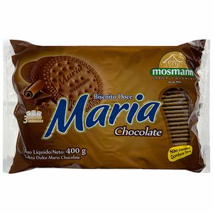 Biscoito Maria de Chocolate Mosmann 400g