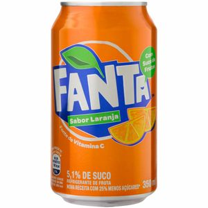 Refrigerante Fanta Laranja Lata 350ml