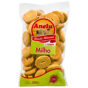 Biscoito Tipo Caseiro Roscas de Milho Anelu 350g