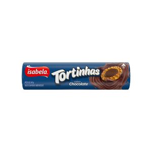Biscoito Recheado de Chocolate Tortinhas Isabela 140g