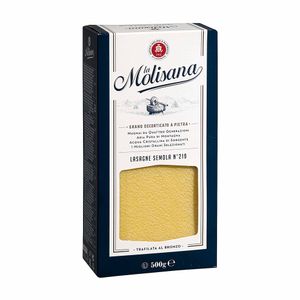 Massa para Lasanha Grano Decorticato a Pietra La Molisana 500g