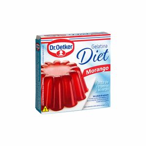 Gelatina Diet Dr.Oetker Morango 12g