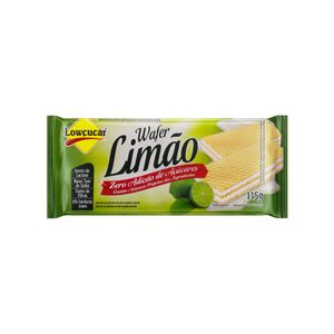 Wafer Zero Açúcar de Limão Lowçucar 115g
