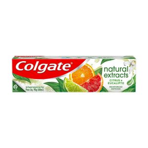 Gel Dental Colgate Natural Extracts Reinforced Defense Citrus e Eucalipto 90g