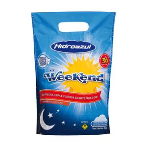 Desinfetante para Piscina Weekend Hidroazul 2,4kg