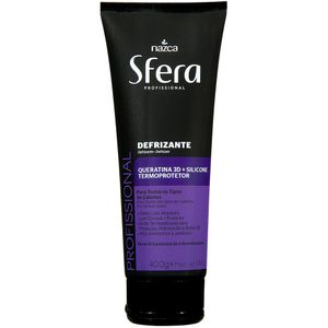 Defrizante Capilar Nazca Sfera Profissional Queratina 3D+ Silicone Termoprotetor 400g