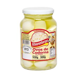 Ovos de Codorna Tradicional em Conserva Schnoremberger 300g