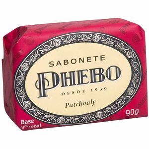 Sabonete em Barra Phebo Glicerina Patchouly 90g