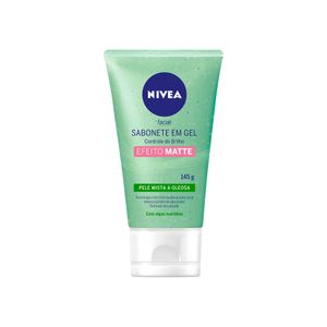 Sabonete Facial em Gel Nivea Efeito Matte Pele Mista a Oleosa 145g