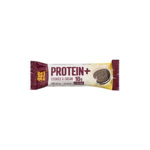 Barra de Proteína Cookies & Cream Protein+ Banana Brasil 50g