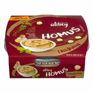Pasta Homus de Grão-de-Bico Tradicional Alibey 200g
