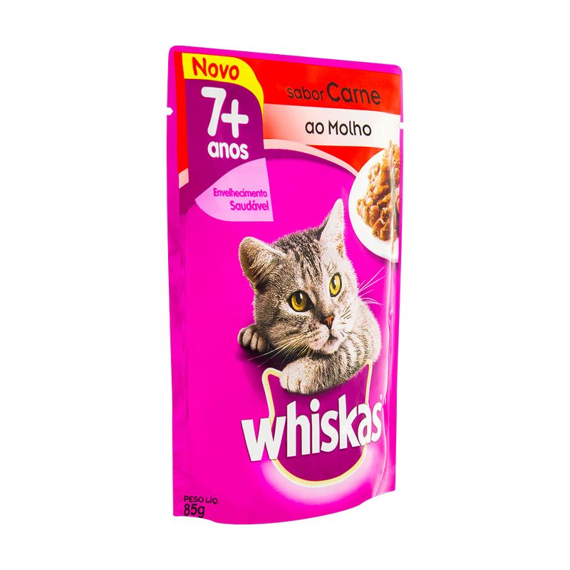 Racao-Umida-para-Gatos-Whiskas-Adultos---7-Anos-Carne-Sache-85g-Zaffari-01