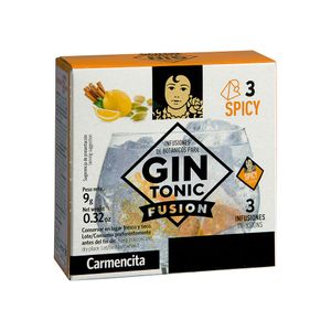 Sachê Infusor para Gin Tonic Spicy com 3 unidades Carmencita