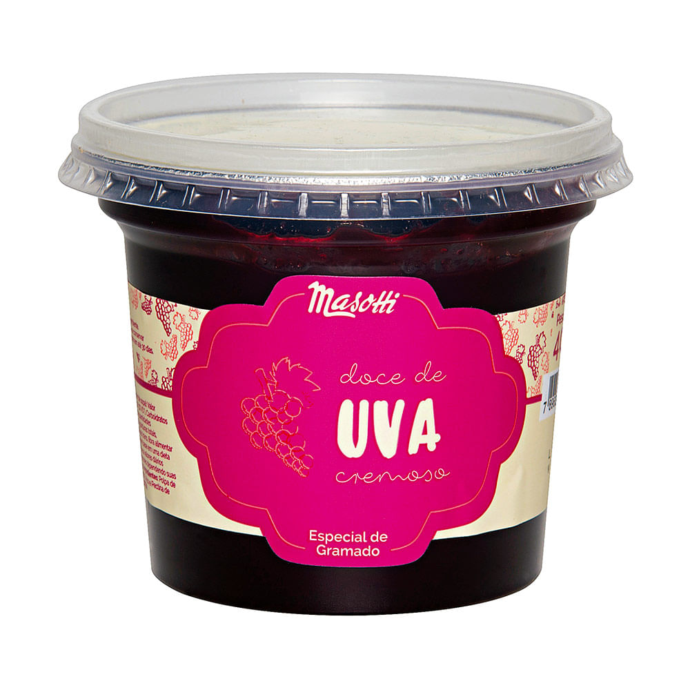 Masotti Doce de Fruta Cremoso Uva 400g