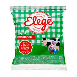 Leite em Pó Integral Instantâneo Elegê 400g