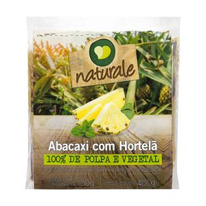 Polpa de Abacaxi com Hortelã Congelada Naturale 400g