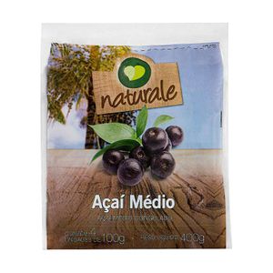 Polpa de Açaí Médio Congelada Naturale 400g